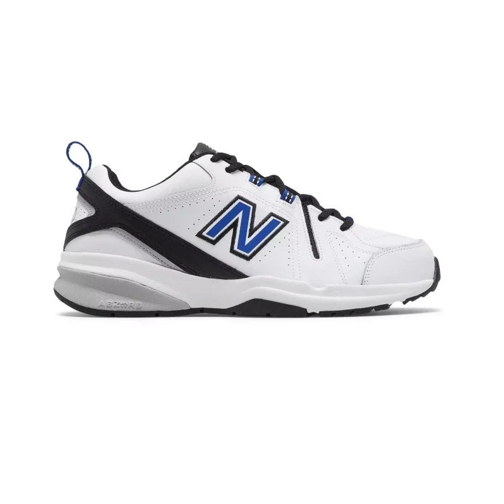 New Balance 608 v5 Men's Size 8.5 Training Shoes White Royal Shoes